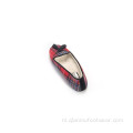 Dia&#39;s en 100% wollen tassel slippers